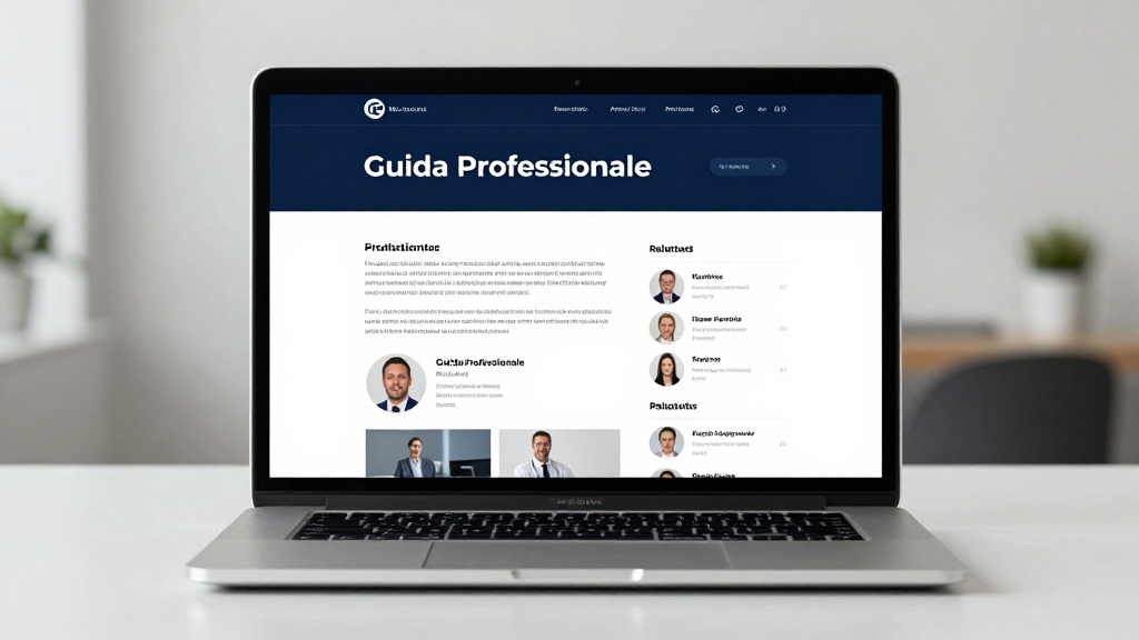 Esempio di blog professionale con contenuti di qualità per studio legale o medico
