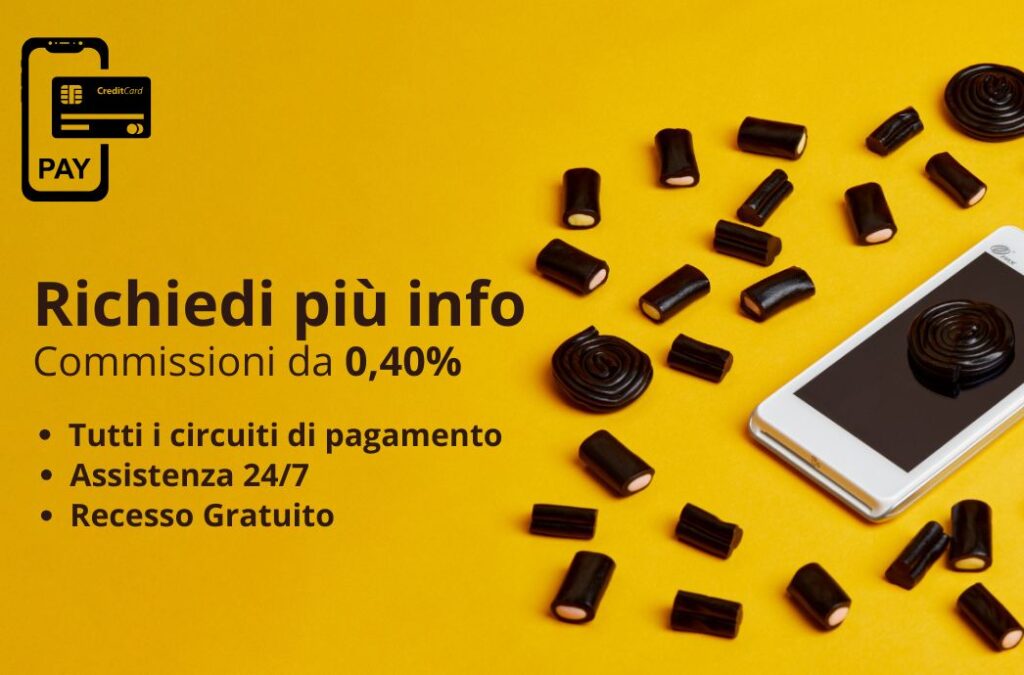 POS richiedi Info commissioni 40%