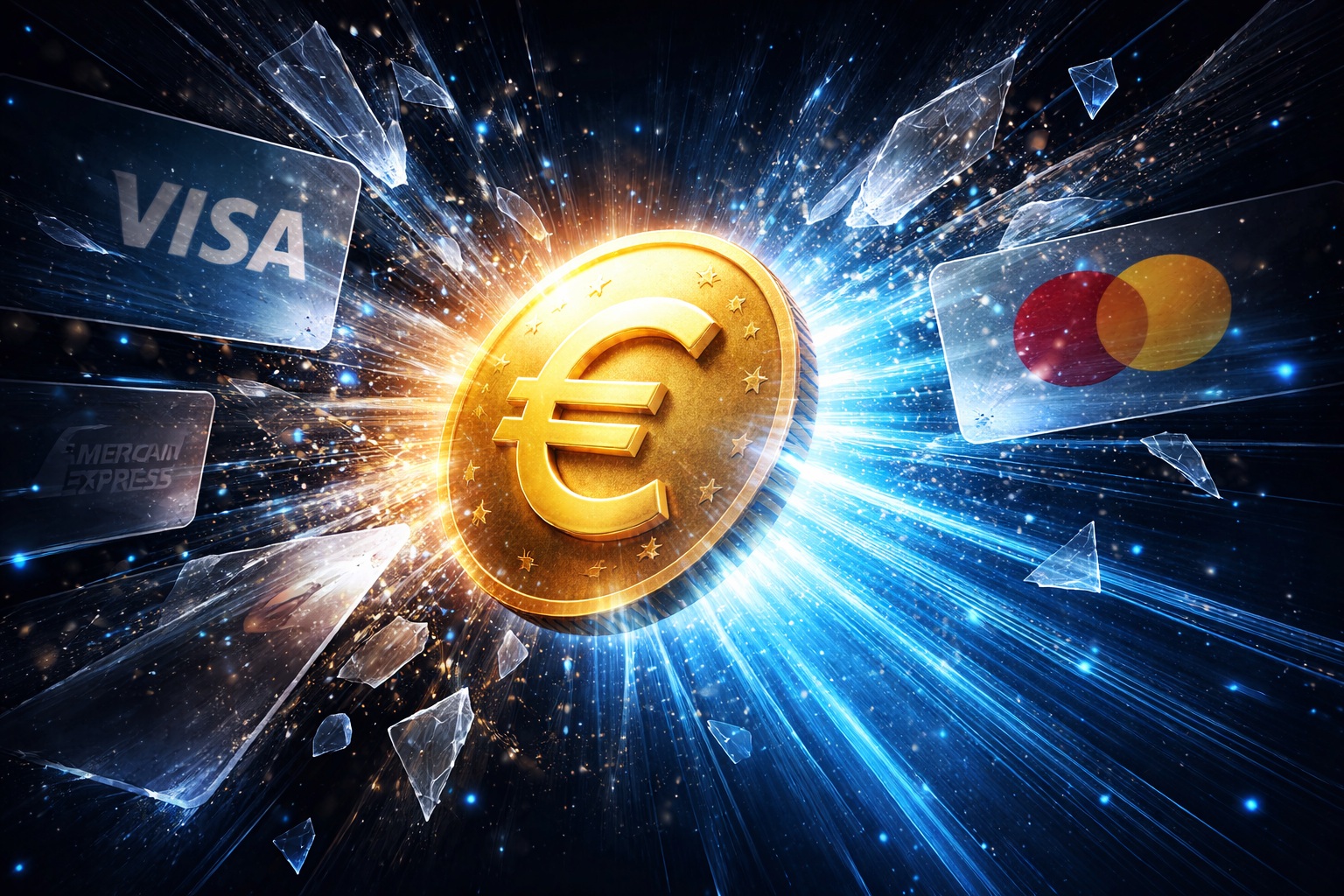 Un mondo di servizi per imprese e privati Addio Visa e Mastercard Leuro digitale